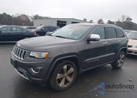 2015 Jeep Grand Cherokee Overland z USA, uszkodzony, nr VIN 1C4RJFCG0FC791430